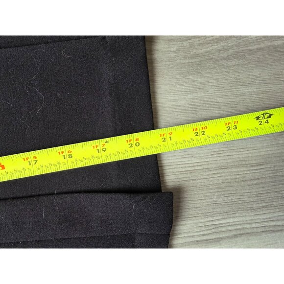 Anne Klein Womens Black Pencil Skirt W/ Gold Button Accents Size 6P - Picture 6 of 6